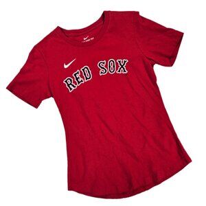 Nike Red Sox J.D. Martinez Tee ALTERED Girls Large